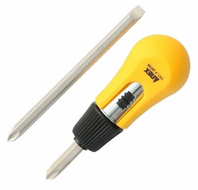 ANEX / ''NEJIPITA'' RATCHET DRIVER (NO.1,2,3 & 6mm x 2 BITS) / 292
