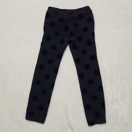 Old Navy Girls Polka Dot Stretch Pants Black Dots Size 5T - Picture 5 of 8