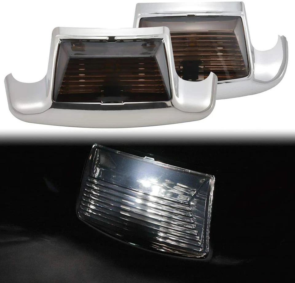 Luz LED punta guardabarros delantero/trasero para Harley Electra Glide Ultra Classic FLHTC Foto 4 de 4