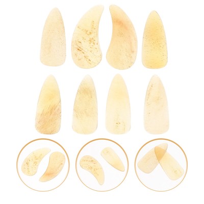 8 Pcs Guzheng-Nägel Nagelabdeckungen Nageltipps Üben Fräulein Kind