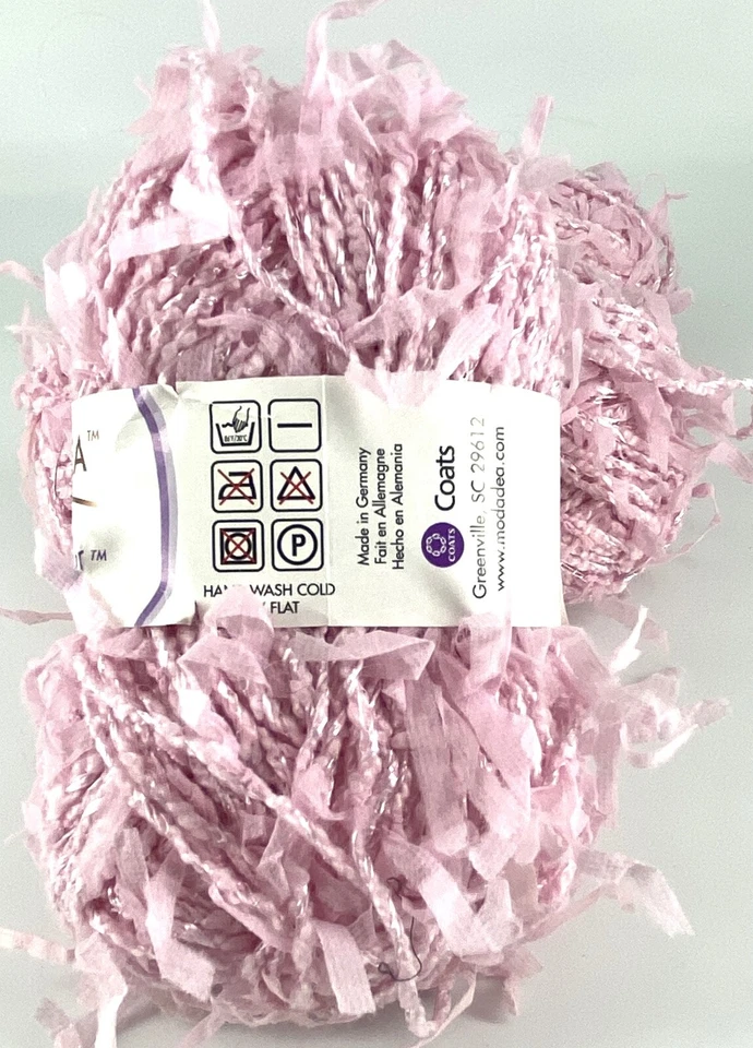 Moda Dea Tutu yarn - Petal Pink - 50g - Nylon/Cotton/Acrylic/Rayon - Germany - Image 3 of 4