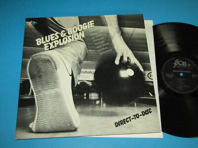 Blues & Boogie Explosion (Bob Hall) Same (1981 Jeton 100 3320) Direct To Disc LP