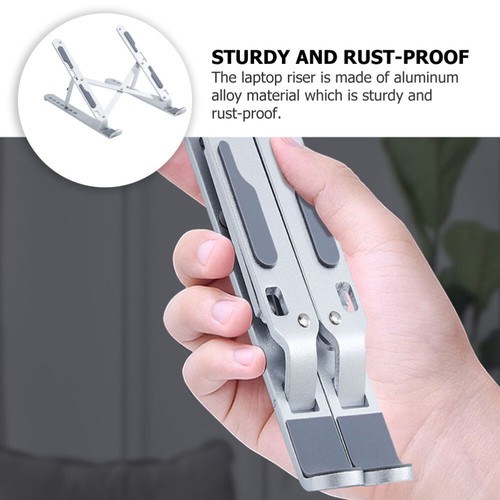 Aluminum Alloy Computer Stand Adjustable Heat Dissipation Laptop Holder - Afbeelding 8 van 12