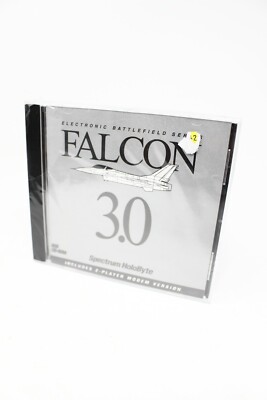 Falcon 3.0 Electronic Battlefield - PC DOS - Spectrum Holobyte Jewel Case - New