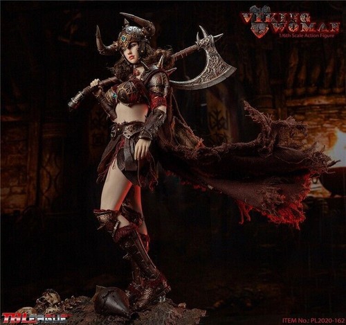 1/6 Scale TBLeague PHICEN Viking Woman Action Figure Soldier - Picture 13 of 13