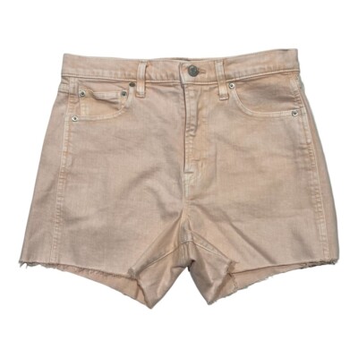 NWT GAP Women's High Rise Denim Shorts 6/28 Peach Stretch