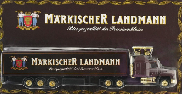 MäRkischer Landmann Mack Lkw Modell 1:87 Sattelzug Us Truck Brauerei Berlin-image