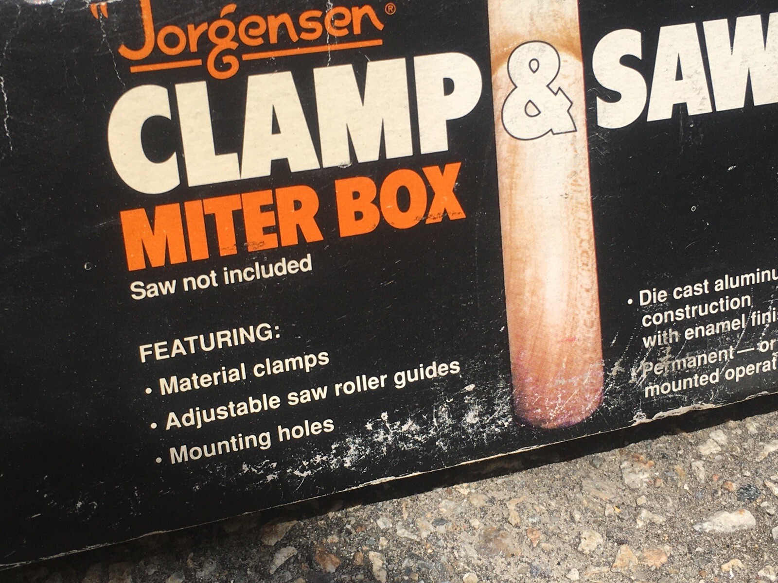 Clamp And Saw Miter Box 63010 eBay