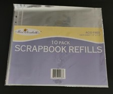 FREE Miss Elizabeth s 10 Pack 12x12 Scrapbook 10 Top Loading Refills 11 Pkg 110