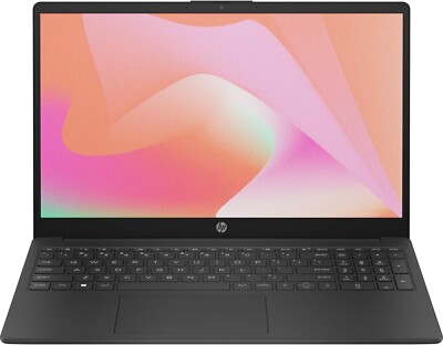 HP 15.6'' HD Intel Core i7-1355U 3.7 GHz 8GB DDR4 RAM 128GB SSD Win 11H Black