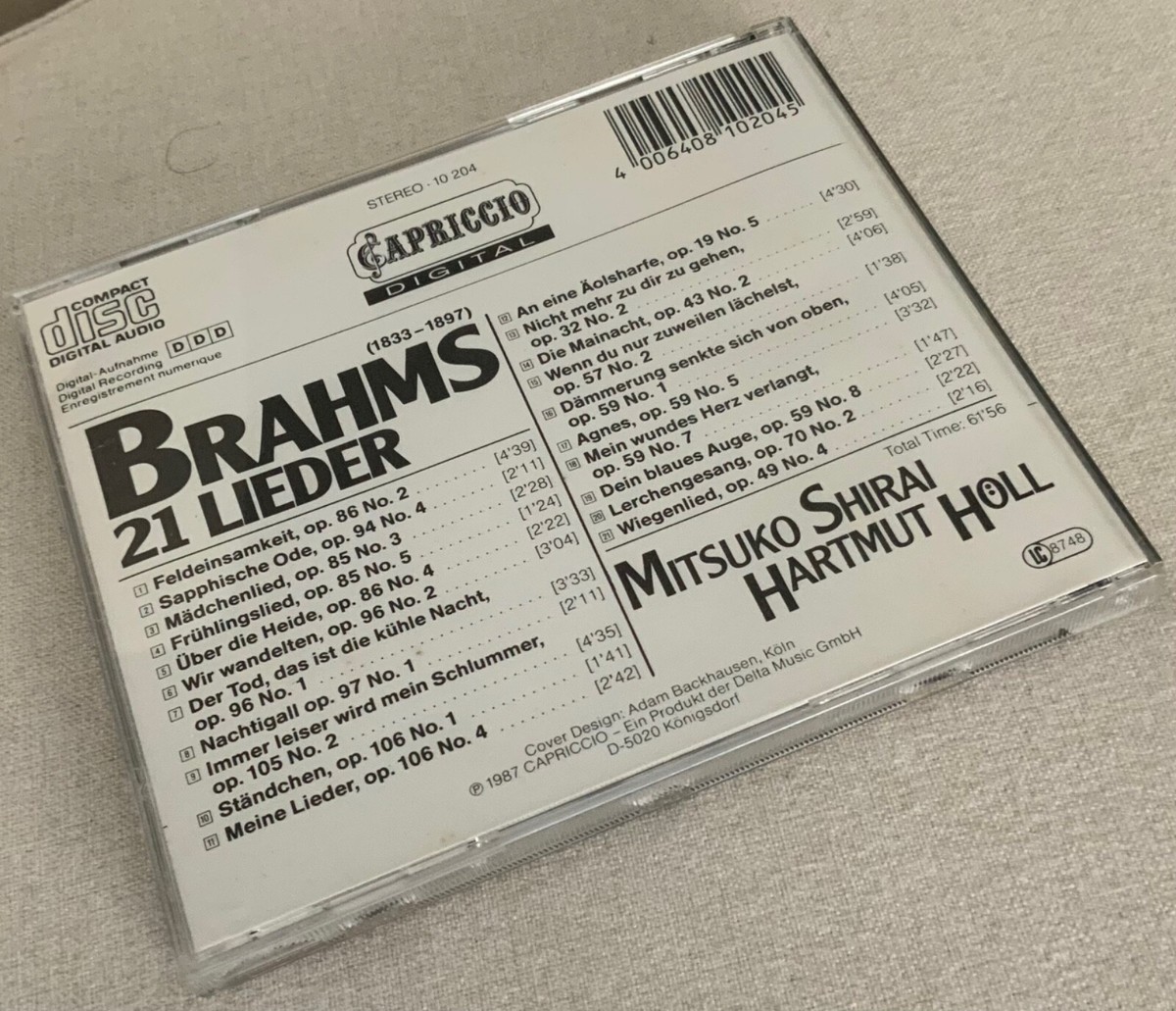 ブラームス・コンプリートワークス (60CD） ブラームス・コンプリートワークス (60CD） Johannes Brahms 60