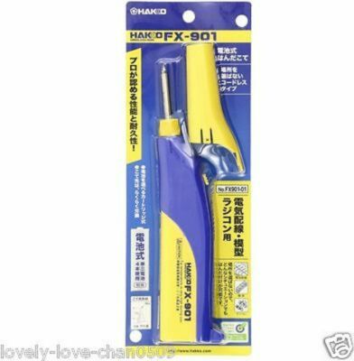 Hakko Soldering Iron Fx901 01 Cordless Outdoor Battery Powered Ebay