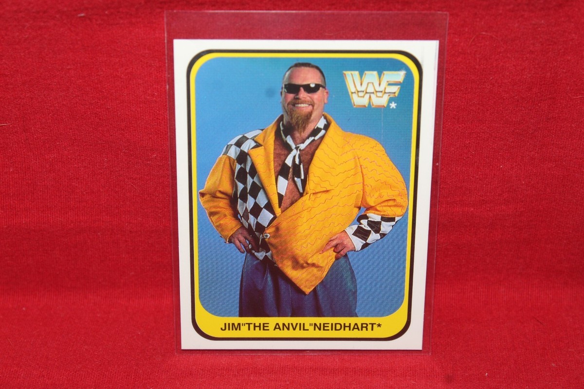 1991 Merlin WWF Jim Anvil Neidhart Hart Foundation #22 /150