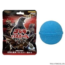 Set Of 5 NEW  Godzilla Bath Bomb Ball with Surprise Mascot Inside Japan Gift