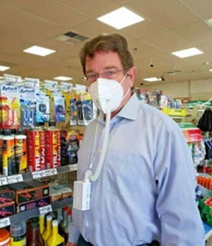 Aurora Air Purifier With 3 Reusable Mask and HEPA Filter, With Personal Mask