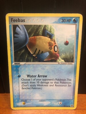 POKEMON FEEBAS CARD 50/106 EX EMERALD 2005 ENGLISH