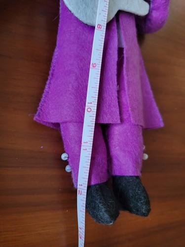 Prince The Artist Handmade Doll, 12", Purple Rain Outfit, Terrific Shape - Picture 17 of 19