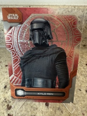 KYLO REN Force Awakens RED Diffractor Card 2/5 2024 Topps High-Tek Star Wars