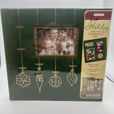 Holiday Deluxe Christmas Scrapbook Kit  Photo, Pages, Stickers Paper boutique