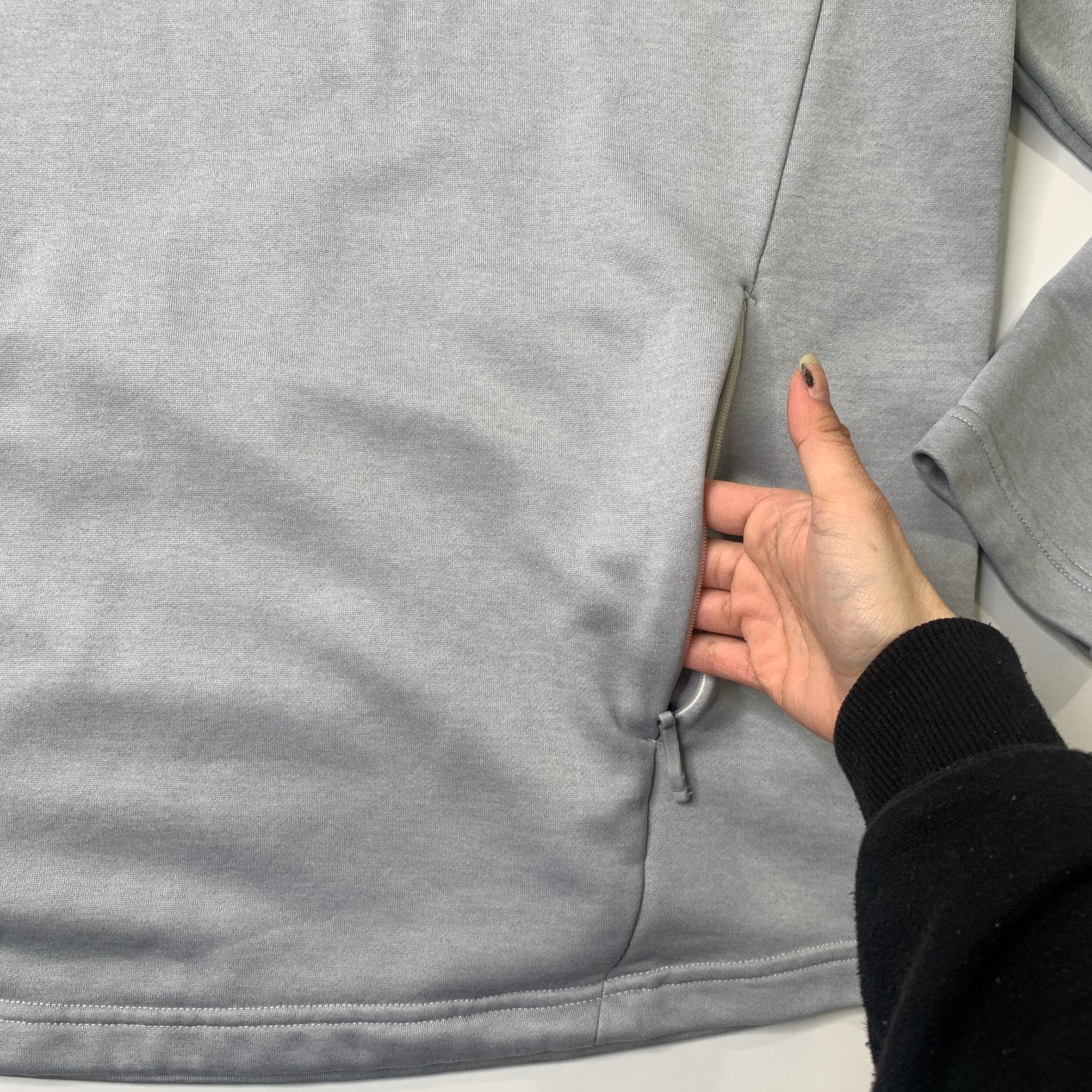 Under Armour Sweatshirt Mens L Large ColdGear Fitted Tech Terry Graphic Hoodie thumbnail 3