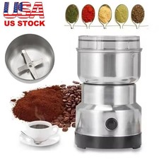 NEW Electric Coffee Bean Grinder Nut Seed Herb Grind Spice Crusher Mill Blender