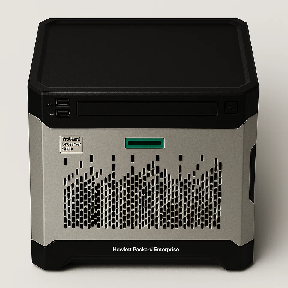 HP ProLiant MicroServer Gen8 – Server Compatto, Potente e Affidabile - Immagine 3 di 4