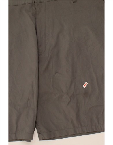 RUSSELL ATHLETIC Mens Chino Shorts W40 XL Grey Polyester UZ02 - Picture 3 of 4