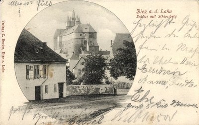 Ak Diez an der Lahn, Schloss, Schlossberg - 11325653