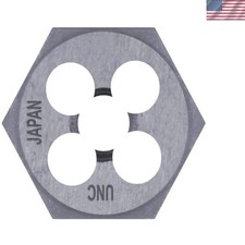 Durable 5.0X0.80 Metric Hex Die - Precision Cut for Hand Cutting Applications
