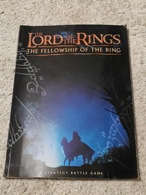 Der Herr der Ringe Gefährten Strategie Battle Buch Games Workshop