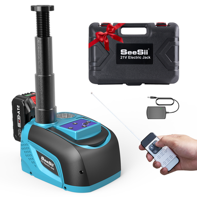 #ad #ad Seesii Electric Car Jack 5 Ton Cordless Remote Hydraulic Jack Battery Powered $119.00