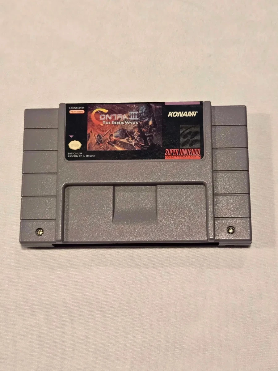 Contra III: The Alien Wars for sale | eBay