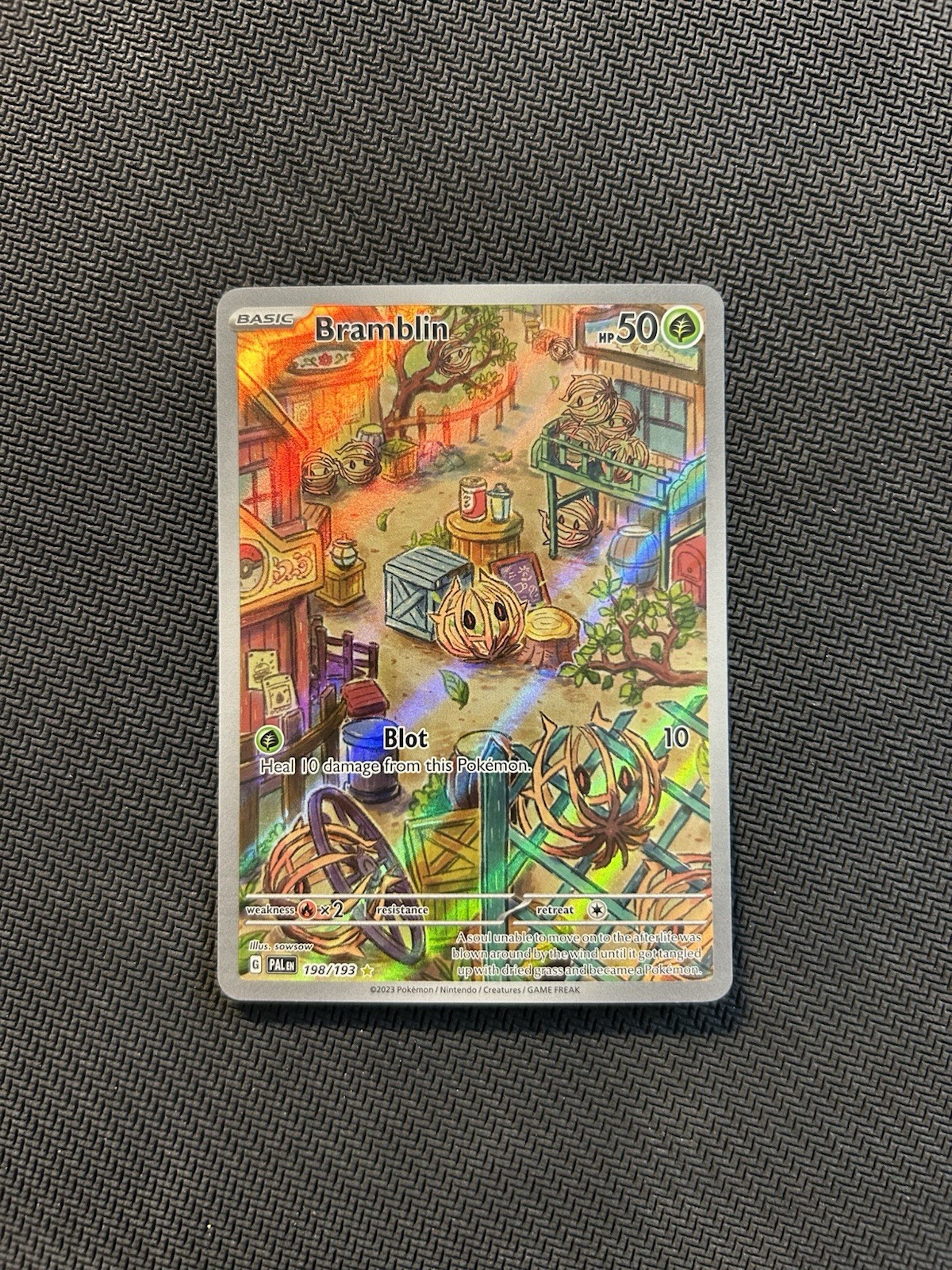 Pokemon TCG Bramblin 198/193! NM Condition! See Description!