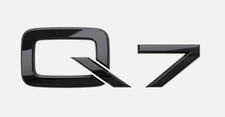 Audi Q7 Gloss Black Rear Emblem 4m0853735at94 Trunk Logo