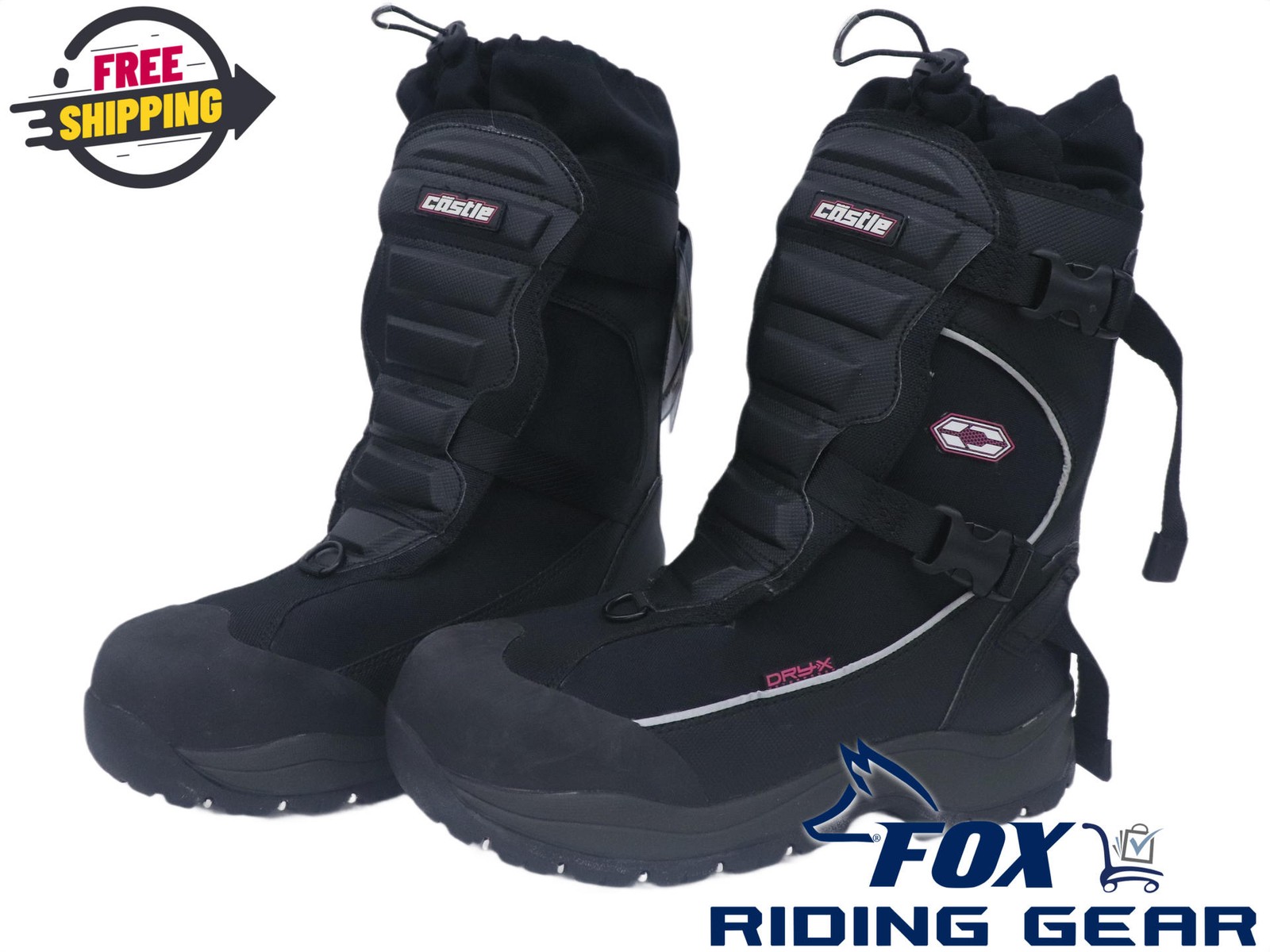 Castle Barrier Boot BLACK  - Women sz11 - 190708-1090-37