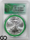 2013 American Eagle Silver Dollar, 1oz .999 Fine PCGS MS 69 ** Neat Holder!