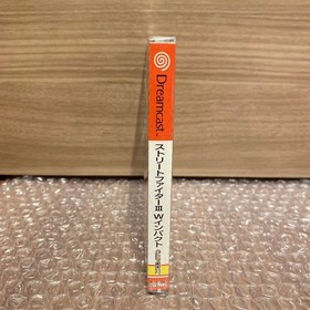 Street Fighter III W Impact New Sealed Dreamcast Japan CAPCOM T-1211M NTSC-J