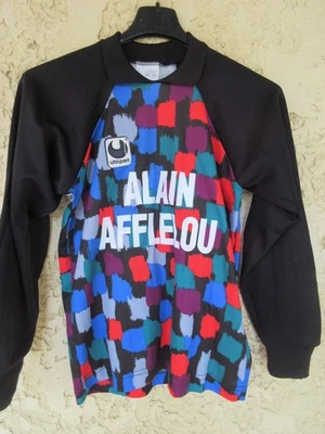 Maillot goal GIRONDINS DE BORDEAUX 1996 HUARD vintage UHLSPORT ALAIN AFFLELOU XS - Photo 1/4