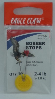 Eagle Claw 07090-003 Professioneller Bobber Stop 2-4 Lb Test 10CT