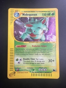 Nidoqueen - H21/H32 - Pokemon Skyridge Holo Rare Card LP