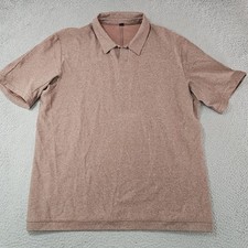 Lululemon Polo Shirt Mens Extra Large Athletic Performance Golf Short Sleeve XL
