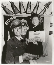 1935 Photo Shirley Temple Honorary Colonel Hollywood American Legion Post 43