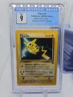 2000 POKEMON PIKACHU WORLD DUTCH #4 PIKACHU BLACK STAR PROMO CGC 9
