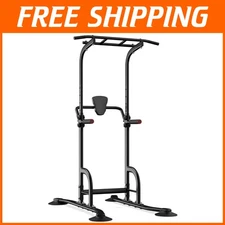 Heavy-Duty Steel Power Tower for Strength Training