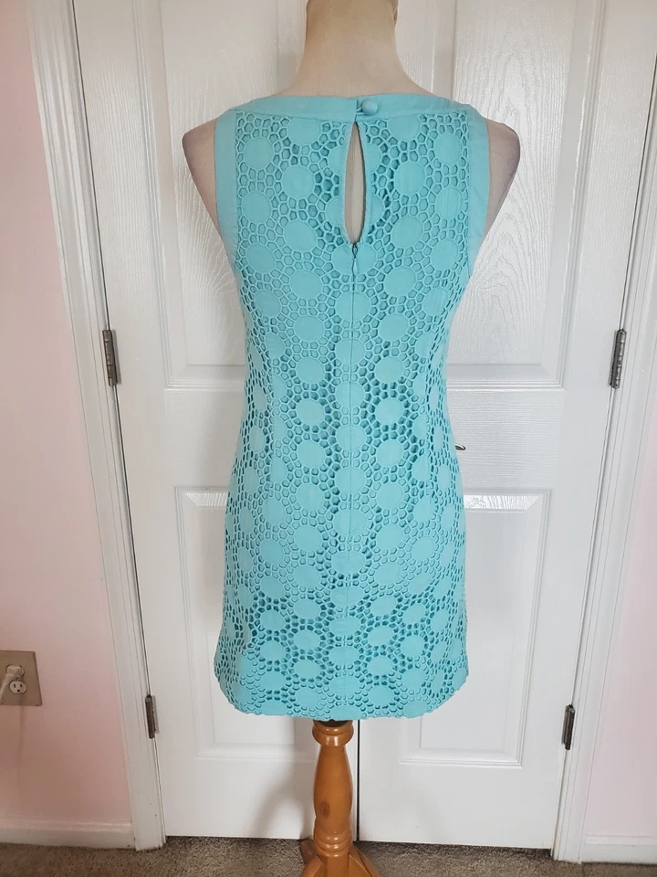 Vestido azul para mujer Vineyard Vines (talla 4) Foto 4 de 4