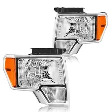Headlight Assembly for 2009-2014 Ford F150 Driver Left Passenger Right Side
