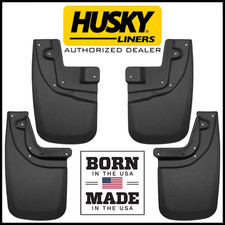 Husky Front Rear Mud Guards Flaps Fit 2005-2015 Toyota Tacoma Woe Fender Flares