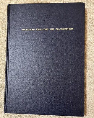 MOTOO KIMURA Proceeding of 2nd Symposium on Molecular Evolution, Japan 1976 Rare