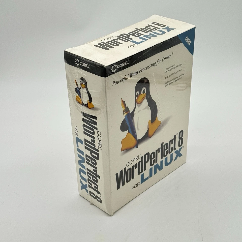 VINTAGE Corel WordPerfect 8 for Linux, NEW - Image 2 of 4