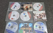 9x Video Game Review Copy Promo Disc Bundle PS4 PS3 PS2